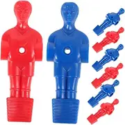 Totority 8Pcs Foosball Player Figurines Set with Arms Enhanced Game Experience for Table Football Compact and Aesthetic Design for Home and Office Entertainment