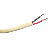 25' Belden 6500UE 2 Conductor 22 Gauge Unshielded, CMP Plenum Cable ~ 2C 22AWG