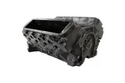 Plastic Replica Engine Block with Non-Removable Heads Big Block Chev V8