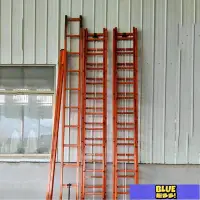 在飛比找Yahoo!奇摩拍賣優惠-9米竹制單杠掛鉤梯多功能 阻燃逃生梯伸縮式絕緣 拉梯-趣多多