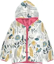 [Caihoyu] Sherpa Lined Toddler Hoodie Girls Zip Up Hoodie Children Coats For Toddler Boys