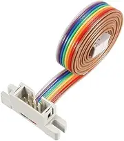 XYWHPGV IDC Rainbow Wire Flat Cable 8P FC/FD Connector 2.54mm Pitch 1m/3.3ft Length(8a2d8 3086d fd2ff 95cbe 68b00 48e12
