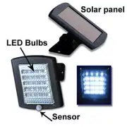 2pk Solar Flood Motion Sensor 36 LED Outdoor Security Garage Spot Light Lamps