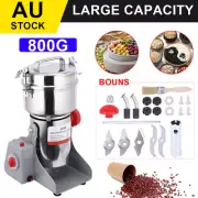 800g Electric Grain Mill Grinder Machine Spices Cereal Dry Food Grinding Flour
