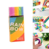 在飛比找蝦皮商城精選優惠-Dou Rainbow Eraser 2B Eraser 鉛