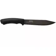 MORA Pathfinder fixed knife clip point carbon steel blade multi-position sheath