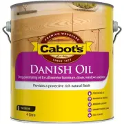 Cabot's 4L Clear Danish Oil