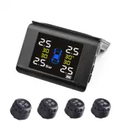 LCD Digital Display Car TPMS Tire Temp Pressure Monitor System W/External Sensor (for: Volkswagen)