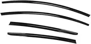 Jodriva Window Door Seals 4PC Car Window Glass Seals, for Tesla, for Model 3/Y 2020-2023 Window Seal Moulding Trim Weatherstrip Seal Belt Glasses Rain Guard Car Door Weather Strip