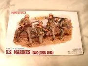 1/35 Dragon 4 US Marines WWII Iwo Jima 1945 # 6038 "1995"