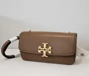 Tory Burch Eleanor Small Convertible Shoulder Bag - Moose ( Origin $598 )