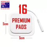 ALDI TENS EMS compatible ELECTRODE PADS - 5cm x 5cm x 16 PREMIUM PADS