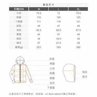 【UV100】 防曬 防水連帽可拆石墨烯機能外套-男(AB21844) VOAI