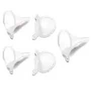 10pcs Small Mini Plastic Funnels for Perfume Diffuser Bottle Liquid Oil Labs US