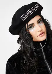 [W.I.A] Psychedelic Babe Chain Beret