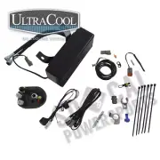 UltraCool Below Regulator Mounted Oil Cooler Kit - Black - RF-1G