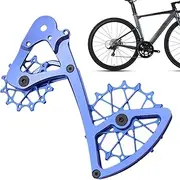 Doiyislem Bicycle Rear Derailleur, Rear Derailleur Pulley Set | Rear Derailleur Guide Plate Replacement Shifter Lever, Guide Roller Pulley, Bicycle Front Derailleur for 11/12 Speed Cycling
