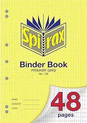 Spirax 126 A4 Binder Grid Book (48 Pages)