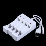 USB Output Battery Charger 4 Slot Adapter For AA / AAA Battery Quick ChargeB.lb