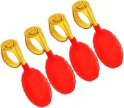 SUPVOX 4pcs Creative Water Spray Ring for Prank Games Rings for Parties Interactive Fun for April Fool's Day and Special Occasions