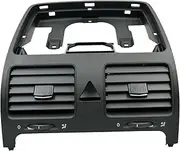 Aohe144 1 Compatible for VW Jetta MK5 Golf 5 Black Dash Board Air Outlet Vent Air Conditioning Outlet Car Accessories 1K0819728E Auto Parts