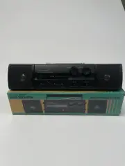 VTG 1996 Suntone Boom Box System AM/FM Dual Detachable Speakers Battery Power