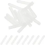 uxcell 4x38mm (IDxL) Rubber End Caps, 16 PCS Rubber Caps High Temp Tips Screw Silicone Flexible Thread Protector for Pipes Screw Blots Tube Fishing Jigs