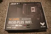 New ASUS TUF GAMING B650-PLUS WIFI AMD Ryzen AM5 DDR5 ATX Motherboard