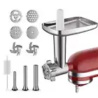 Food Grinder Attachment Kit Meat Grinder Attachment Food Grade Metal]