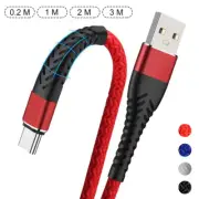 Fast Charging Charger Type C USB C Cable For Samsung Galaxy S20 S10 A71 A21s A12