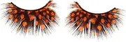 Gatuida 2 Pairs Fake Eyelashes Dramatic Lashes Party Natural Wispy Individual Lashes Halloween Cosplay Eyelashes False Lashes False Dramatic Eyelashes Faux Extensions