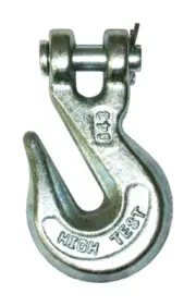 Baron 330-516 3900 lbs. Capacity Galvanized Steel Clevis Grab Hook 4 H in.
