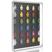 Acrylic Wall Mount Minifigure Display Case Showcase and Protect Your Building...