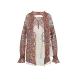 [Zimmermann] Zimmermann-Multicolor Rhiannon Ramie Blouse-Donna 2 NUM