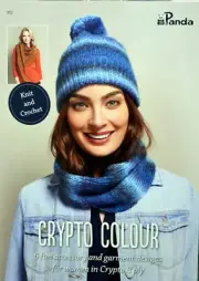 CRYPTO COLOUR- for Panda Crypto 8 ply - 6 Easy Projects