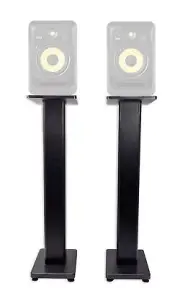 (2) Rockville 36” Studio Monitor Speaker Stands For KRK V8 S4 Monitors