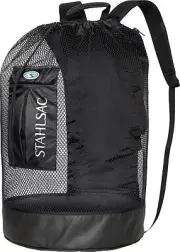 Stahlsac Bonaire Scuba Diving Travel Mesh Backpack Gear Bag Black NEW