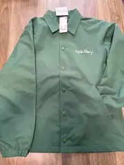 bargain price Uniqlo Keith Haring SUBWAY DRAWINGS Coach Jacket Green Size XS