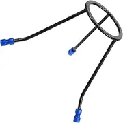 TOPPERFUN Experimental Support Desk Bracket for Light Tripod Stand Desk Lamp Bracket Laboratory Tripod Chemistry Stand Light Lamp Support Lamp Holder Lab Tripod Portable Stand Lamp Base Iron