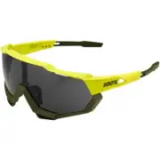 100% 61023-004-61 Speedtrap Sunglasses OSFM Yellow