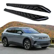 All Black Running Board fits for Volkswagen ID.4 2022-2025 Side Step Nerf Bars