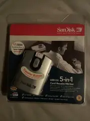 New SanDisk ImageMate USB 2.0 5-in-1 Card Reader / Writer SDDR-99-A15 Free Ship