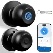 Smart Keyless Entry Door Lock - Fingerprint Door Lock with App Control, Biome...