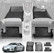 X-CAR 3D All-Weather Floor Mats for Subaru BRZ 2022-2025 Heavy Duty Customized Car Floor Liners Full Set Carpet