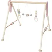 Hess Spielzeug 60cm Wooden Activity Play Gym Toy Baby/Infant 0m+ Natural Pink