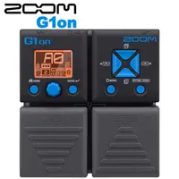 在飛比找PChome24h購物優惠-『ZOOM 電吉他綜合效果器 G1on』 節奏機/原廠公司貨