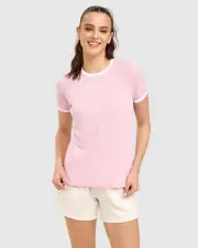 Women's Hazel Ringer Tee - SWEET LILAC - SWEET LILAC