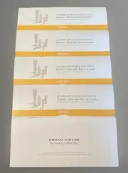 NEW! Lot Of 5 : Rodan + Fields REVERSE Skincare 4 Step Regimen Sample Pack