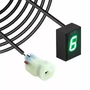 Motorcycle Gear Indicator Green LED Wire Backside Outlet for Kawasaki Plug&Play