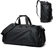 [Generic] Gym Bag with Shoe Compartments，Waterproof Travel Duffle Bag for Men Women